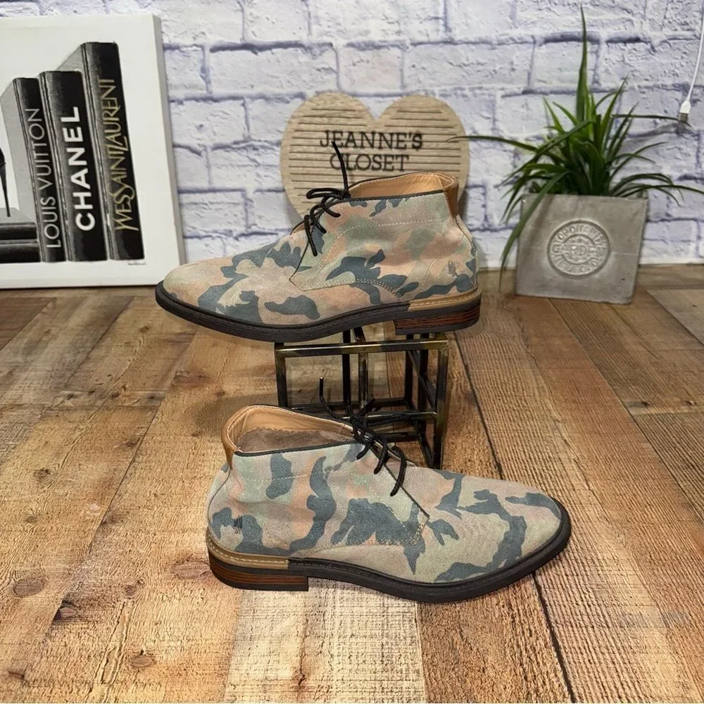 Men's HUSH PUPPIES Bounce, Davis Chukka Boot Camouflage Size 9